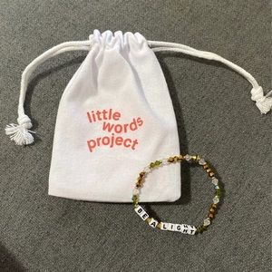 Little words project be a light bracelet